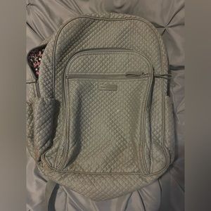 Gray Vera Bradley Campus Backpack